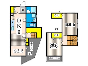 ダイユー43番館の物件間取画像